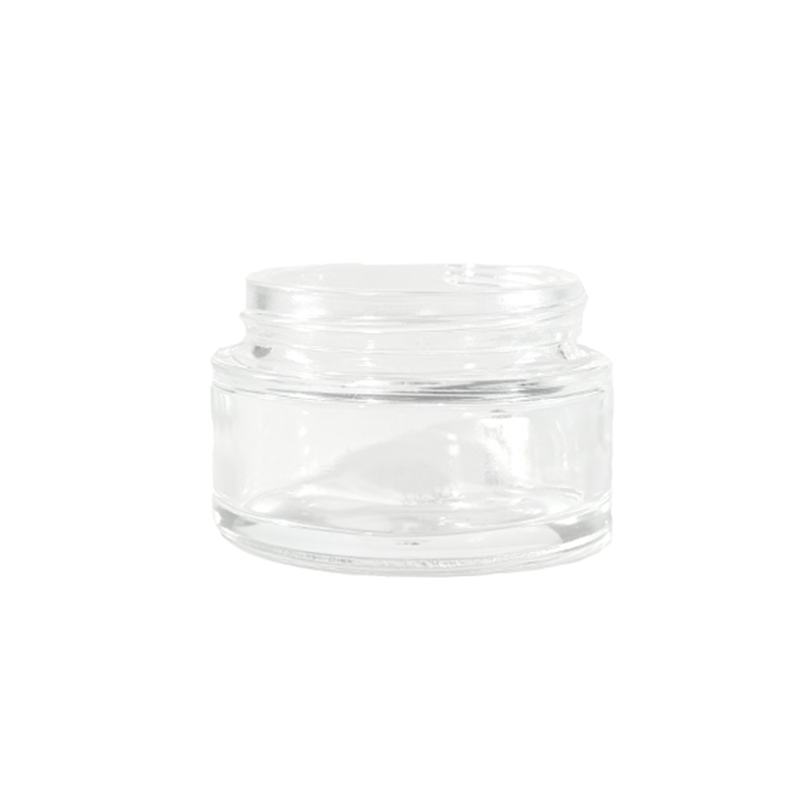 50 ml gennemsigtig cremekrukke, premium kosmetisk emballageflaske