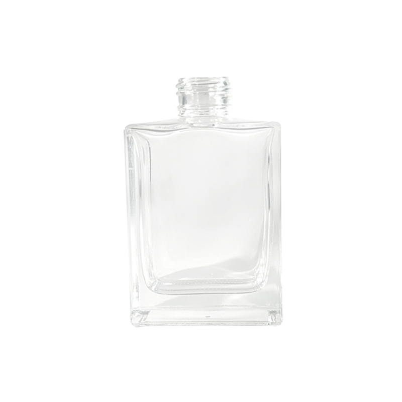 J2456 Premium Transparent Aroma Diffuser flaske 105ml rektangulær stor kapacitet